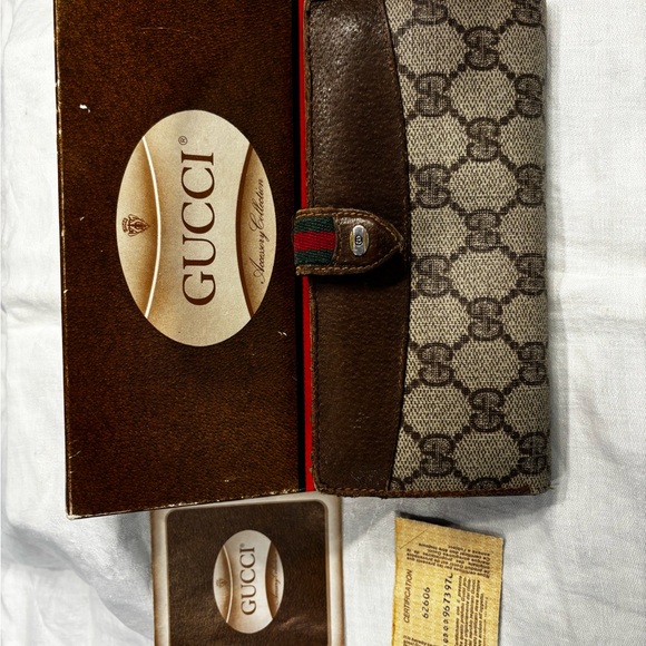 Gucci Vintage Continental Wallet-Style 2005 - Picture 1 of 3